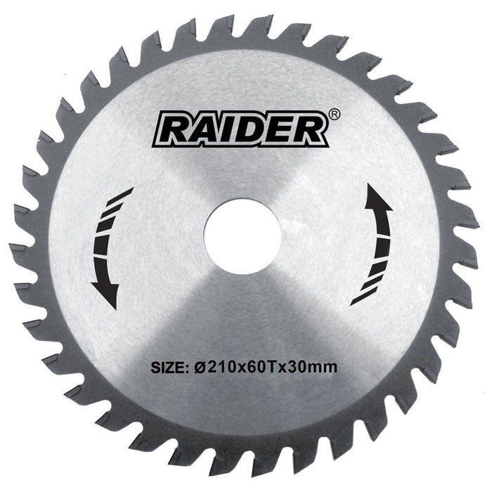 ДИСК ЗА ЦИРКУЛЯР 210Х60TX30MM RAIDER
