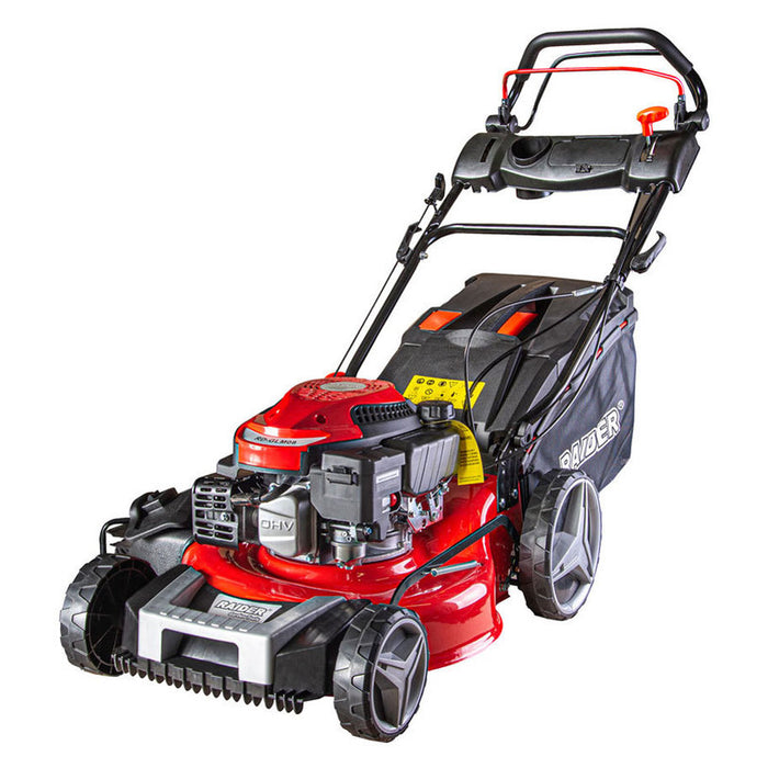 МОТОРНА САМОХОДНА КОСАЧКА RAIDER RD-GLM08 144.0 см3, 3.40 КС, ШИРИНА НА КОСЕНЕ 46.00 см, САМОХОДНА ФУНКЦИЯ
