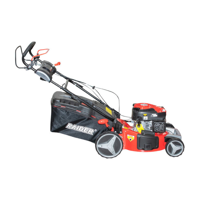МОТОРНА САМОХОДНА КОСАЧКА RAIDER RD-GLM08 144.0 см3, 3.40 КС, ШИРИНА НА КОСЕНЕ 46.00 см, САМОХОДНА ФУНКЦИЯ