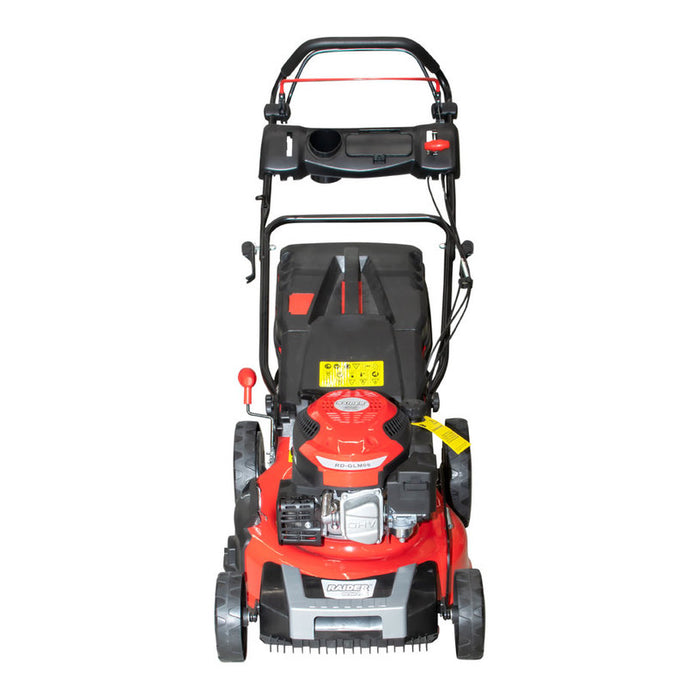 МОТОРНА САМОХОДНА КОСАЧКА RAIDER RD-GLM08 144.0 см3, 3.40 КС, ШИРИНА НА КОСЕНЕ 46.00 см, САМОХОДНА ФУНКЦИЯ