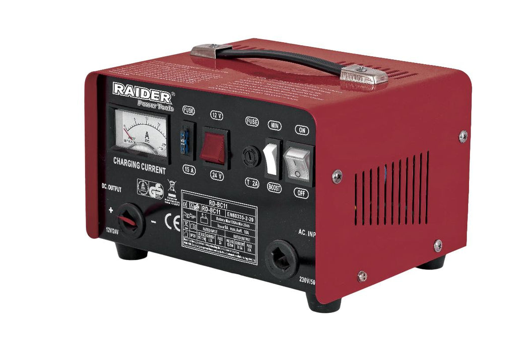 ЗАРЯДНО УСТРОЙСТВО 12/24V 4A135Ah RAIDER