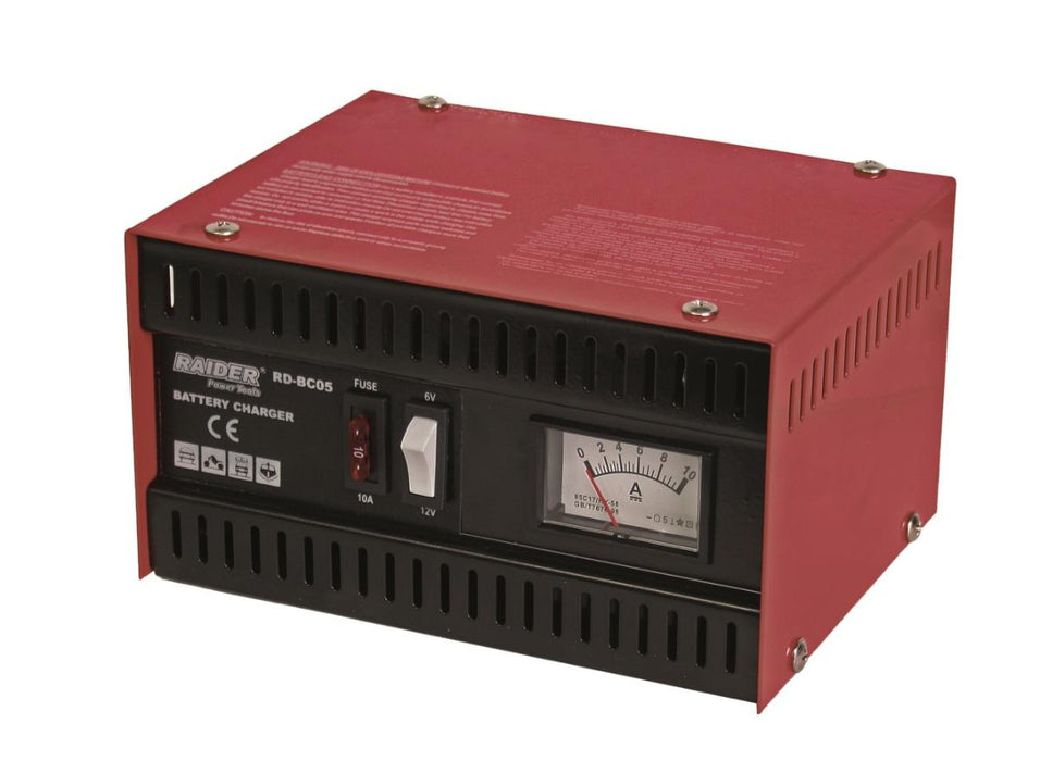 ЗАРЯДНО УСТРОЙСТВО 6/12V 5A 75Ah RAIDER