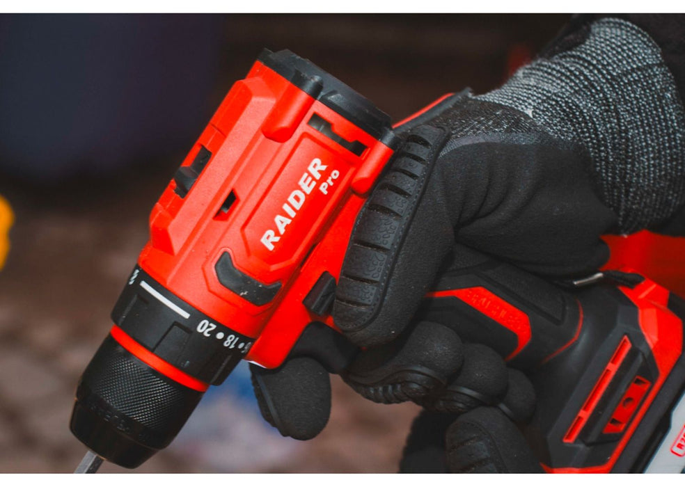 Акумулаторен винтоверт Raider Pro - R20, RDP-BCD20, 20V, Solo