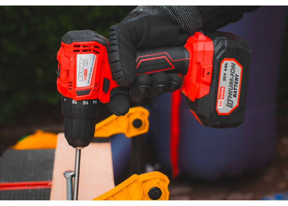 Акумулаторен винтоверт Raider Pro - R20, RDP-BCD20, 20V, Solo
