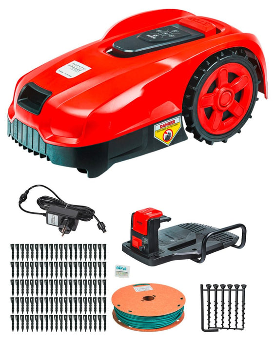 Косачка робот Raider - RD-RLM46, 20V, 2Ah, 160 mm, 500 m²