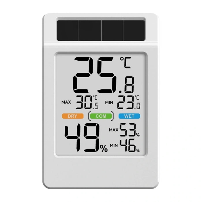 BALDRTHERM B0590TH-V6 Термохигрометър със соларно захранване и голям екран