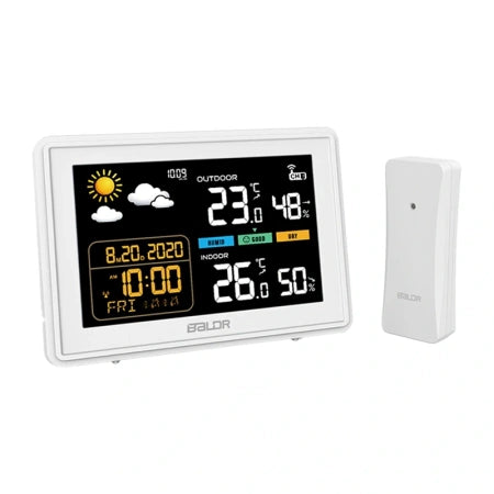 Метеорологична станция BALDRTHERM B0359WST2H2PR с външен сензор
