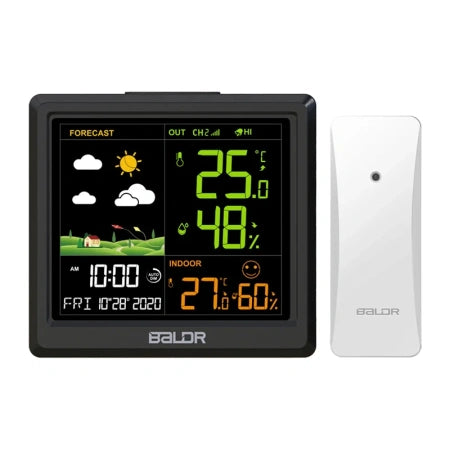 Метеорологична станция BALDRTHERM B0389WST2H2-V1 с външен сензор