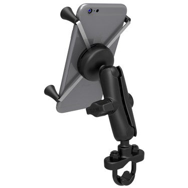 RAM Mounts X-Grip Голяма стойка за телефон с U-образна основа за кормило