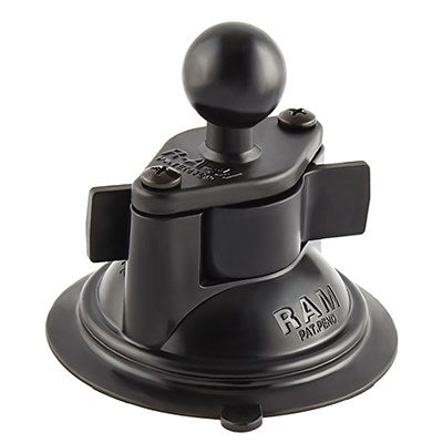 RAM Mount RAM-B-224-1U Вендуза за предно стъкло/табло Черна