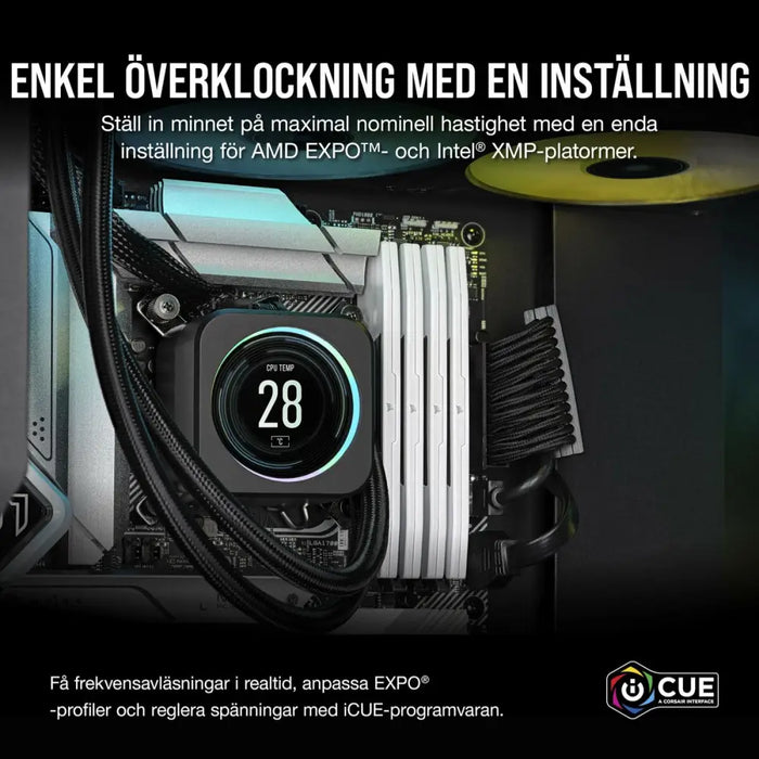 RAM памет Corsair CMK32GX5M2B6400Z32W 32 GB DDR5 6400 MHz