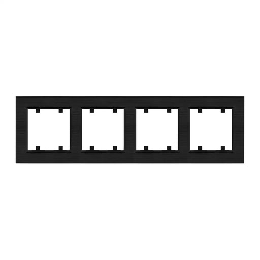 РАМКА ЧЕТВОРНА ЧЕРНА MAKEL KAREA LINE