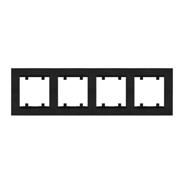 РАМКА ЧЕТВОРНА ЧЕРНА MAKEL KAREA LINE