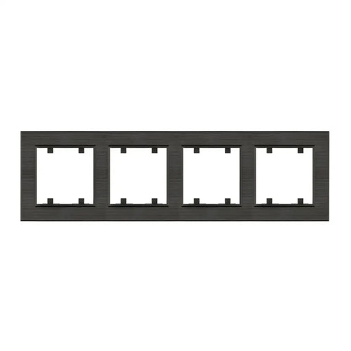 РАМКА ЧЕТВОРНА ГРАФИТ MAKEL KAREA LINE