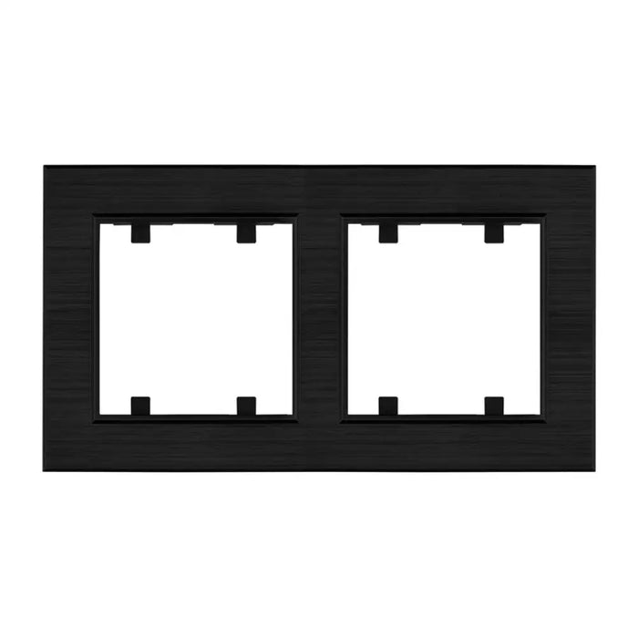 РАМКА ДВОЙНА ЧЕРНА MAKEL KAREA LINE