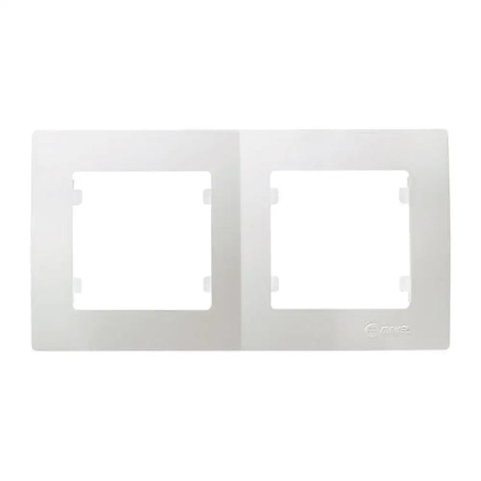 РАМКА ДВОЙНА ХОРИЗОНТАЛНА MAKEL Lilium Natural Kare