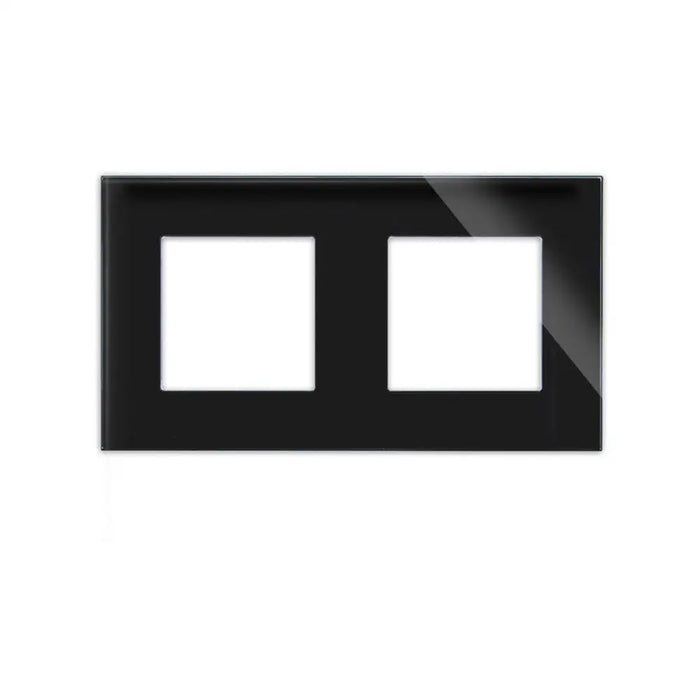 РАМКА ДВОЙНА СТЪКЛО ЧЕРНА LUXON