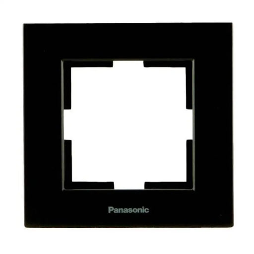РАМКА ЕДИНИЧНА ЧЕРНА PANASONIC KARRE PLUS