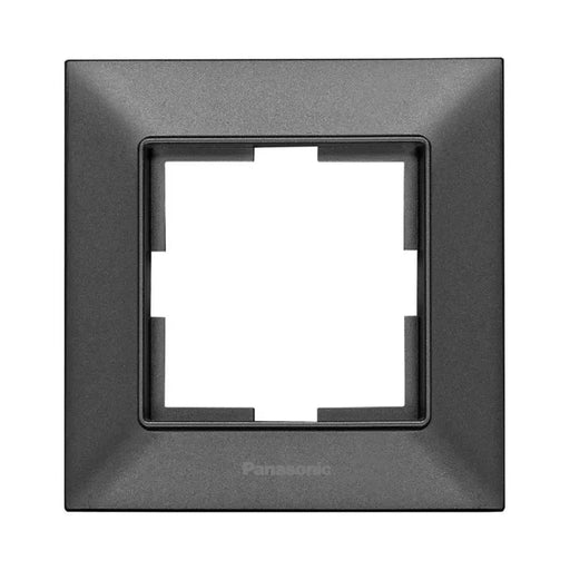 РАМКА ЕДИНИЧНА ТЪМНОСИВА PANASONIC Arkedia Slim