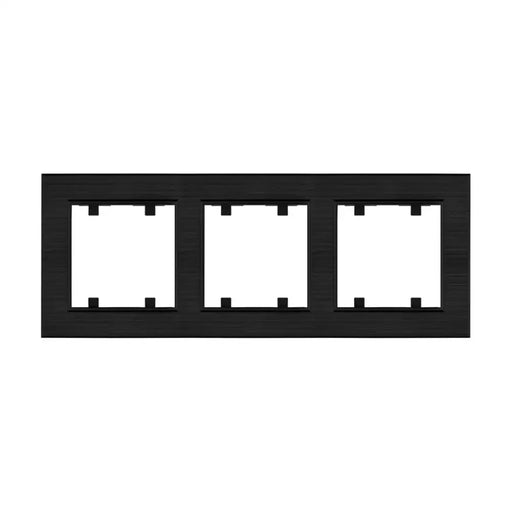 РАМКА ТРОЙНА ЧЕРНА MAKEL KAREA LINE