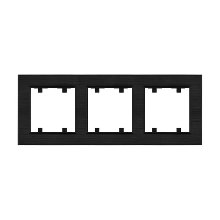 РАМКА ТРОЙНА ЧЕРНА MAKEL KAREA LINE