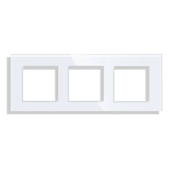 РАМКА ТРОЙНА СТЪКЛО БЯЛ LUXON