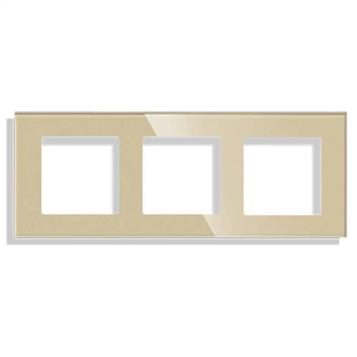 РАМКА ТРОЙНА СТЪКЛО ЗЛАТО LUXON