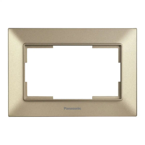РАМКА ЗА ДВОЕН КОНТАКТ БРОНЗ PANASONIC Arkedia Slim