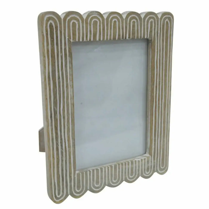 Рамка за снимки DKD Home Decor 18,5 x 2 x 23 cm Естествен