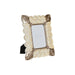 Рамка за снимки DKD Home Decor 20,4 x 2,5 x 26 cm Мед Бял