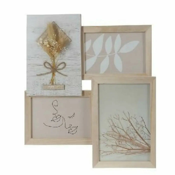 Рамка за снимки DKD Home Decor 31 x 2,4 x 34 cm Кристал