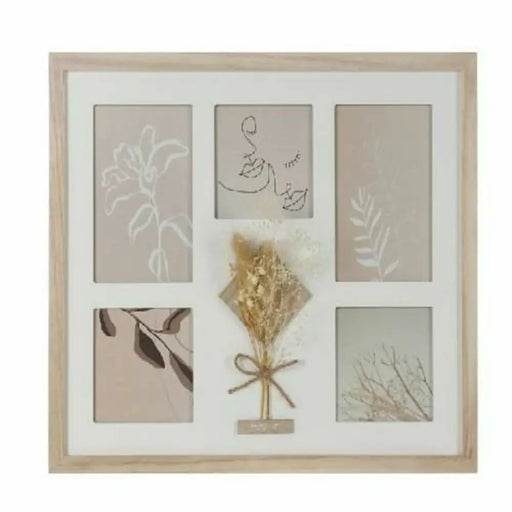Рамка за снимки DKD Home Decor 39 x 1,2 x 33 cm Кристал