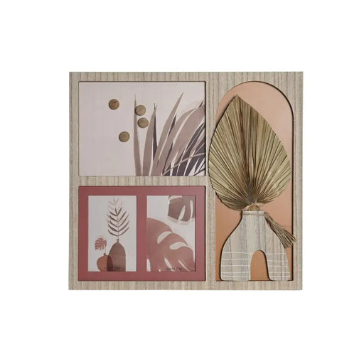 Рамка за снимки DKD Home Decor 43 x 1,2 x 40 cm Естествен