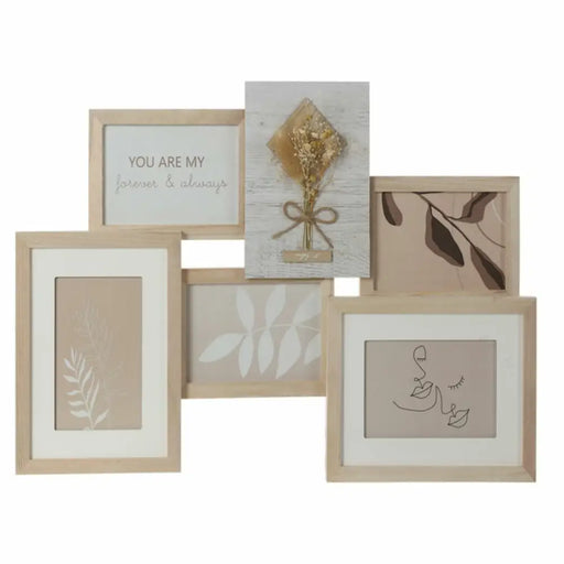 Рамка за снимки DKD Home Decor 54 x 2,4 x 36,7 cm Кристал