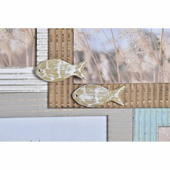 Рамка за снимки DKD Home Decor Beach 46,5 x 2 x 44,5 cm