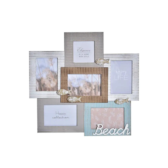 Рамка за снимки DKD Home Decor Beach 46,5 x 2 x 44,5 cm