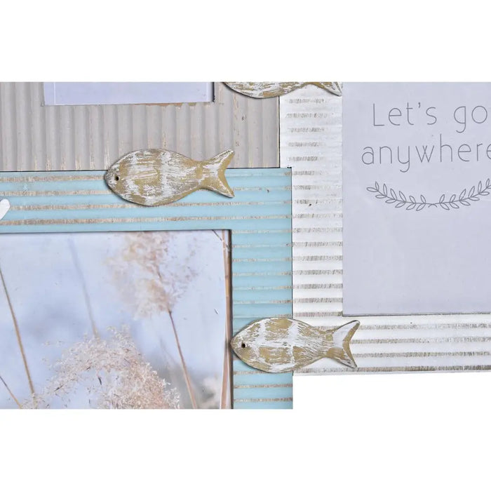 Рамка за снимки DKD Home Decor Beach 51 x 2 x 40,5 cm