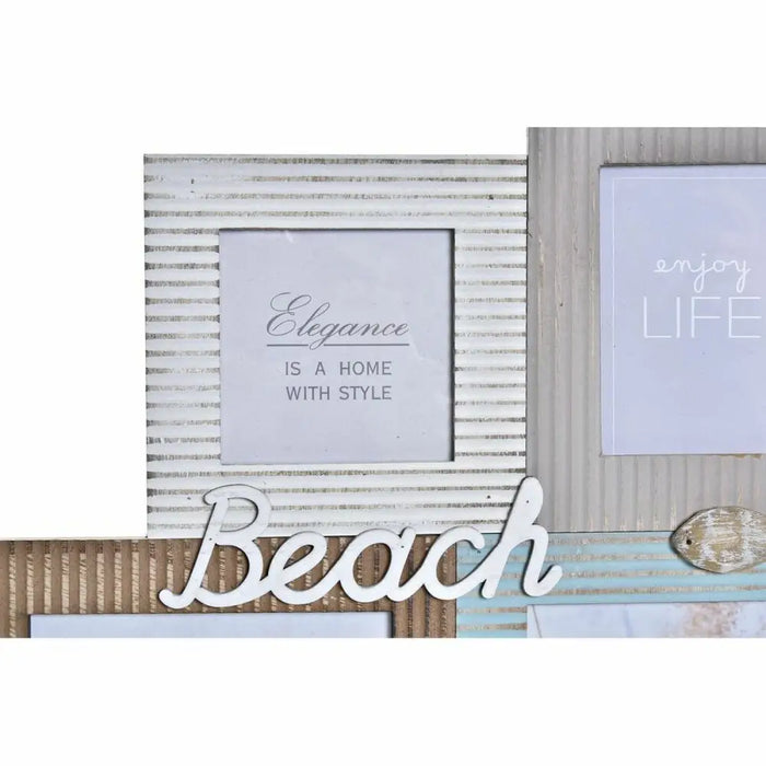 Рамка за снимки DKD Home Decor Beach 51 x 2 x 40,5 cm