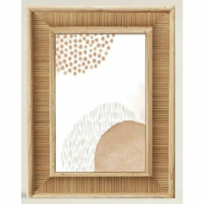 Рамка за снимки DKD Home Decor Естествен Дървен Дървен MDF