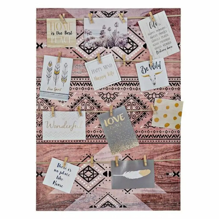 Рамка за снимки DKD Home Decor Кафяв Пластно Етнически 50,5