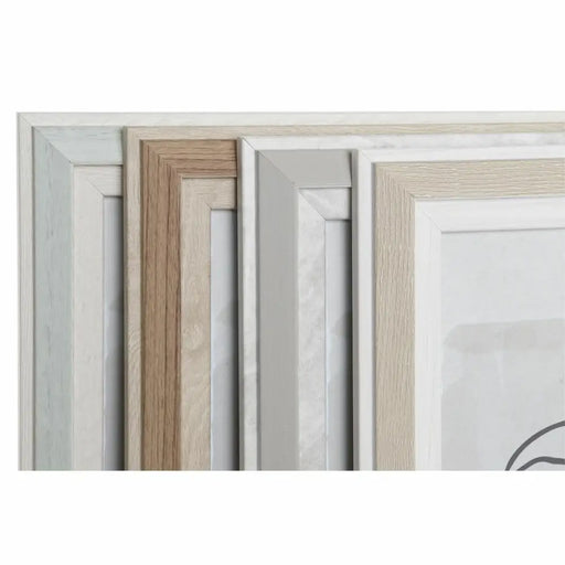 Рамка за снимки DKD Home Decor Кристал Бежов Зелен PS