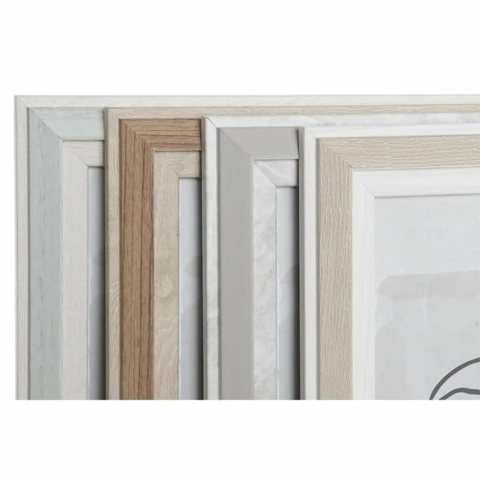 Рамка за снимки DKD Home Decor Кристал Бежов Зелен PS