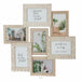 Рамка за снимки DKD Home Decor Кристал Естествен Дървен MDF