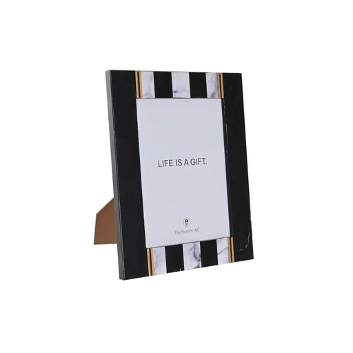 Рамка за снимки DKD Home Decor Метал Двуцветен Дървен MDF