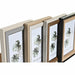 Рамка за снимки DKD Home Decor Сив Бежов Кафяв Бял