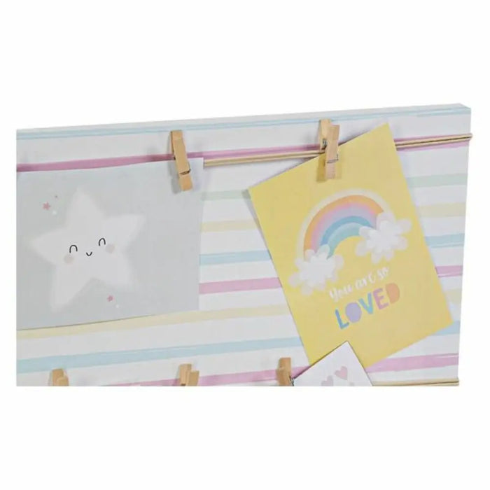 Рамка за снимки DKD Home Decor Sunshine Многоцветен Пластно