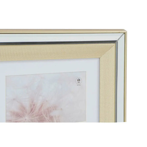 Рамка за снимки DKD Home Decor Златен Сребрист Алуминий