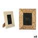 Рамка за снимки Gift Decor 21 21 Бял Кафяв Дърво манго Буда