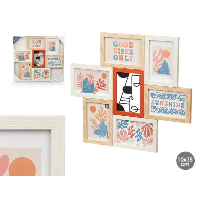Рамка за снимки Gift Decor 411408H 411408H Многоцветен