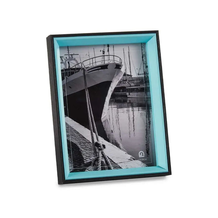 Рамка за снимки Gift Decor 625663A 625663A Син Черен